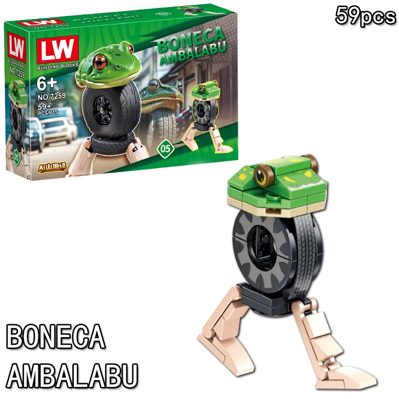 Brainrot Mini Building Set