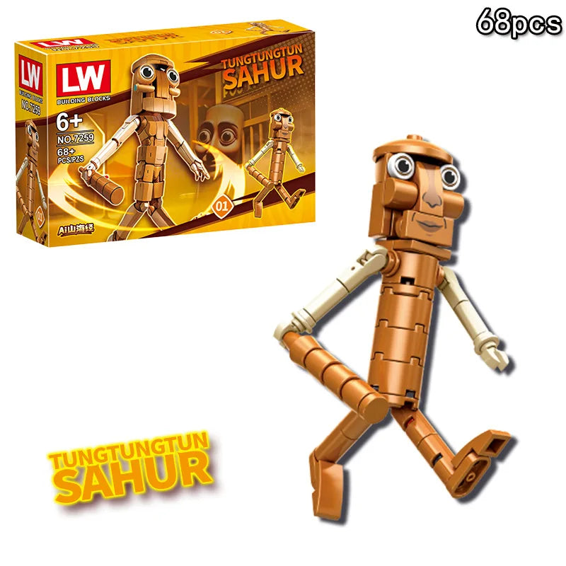 Brainrot Mini Building Set