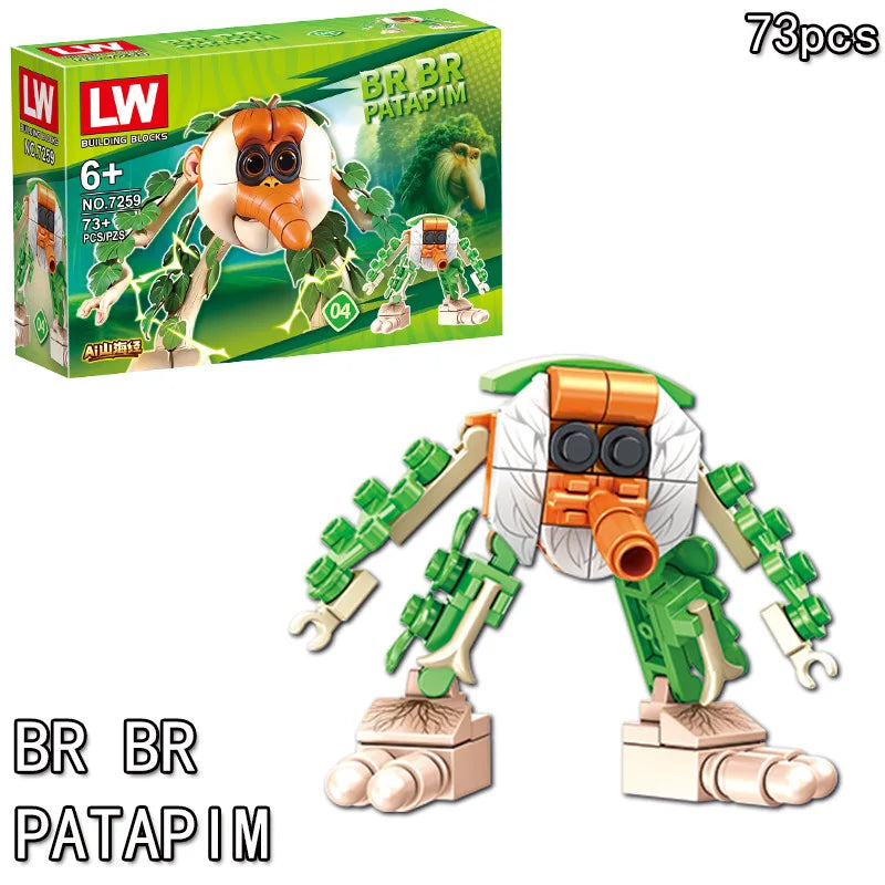 Brainrot Mini Building Set
