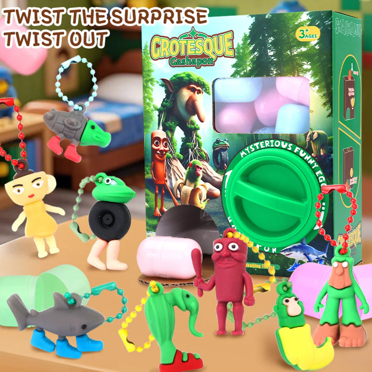Mystery Gashapon Toy Machine
